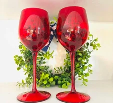 Chic & Tonic Red Wine Glasses Set of 2 | 18 oz Oversized Goblets
