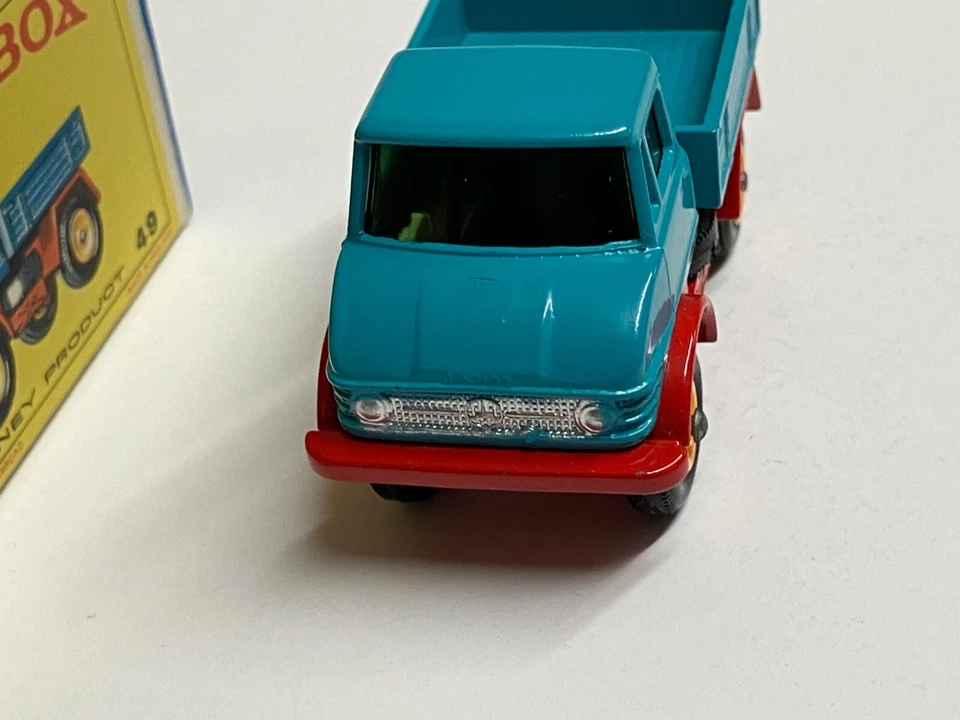 original 1967 MATCHBOX 49B UNIMOG in Original E4 Box ~ MINTY ! - Image 2 of 4
