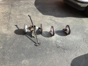 radio flyer wagon wheel assembly