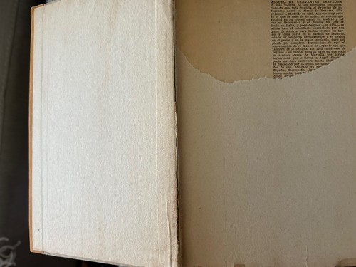MIGUEL DE CERVANTES SAAVEDRA DON QUIXOTE DE LA MANCHA 1943 HARD COVER, SPANISH - Picture 6 of 9