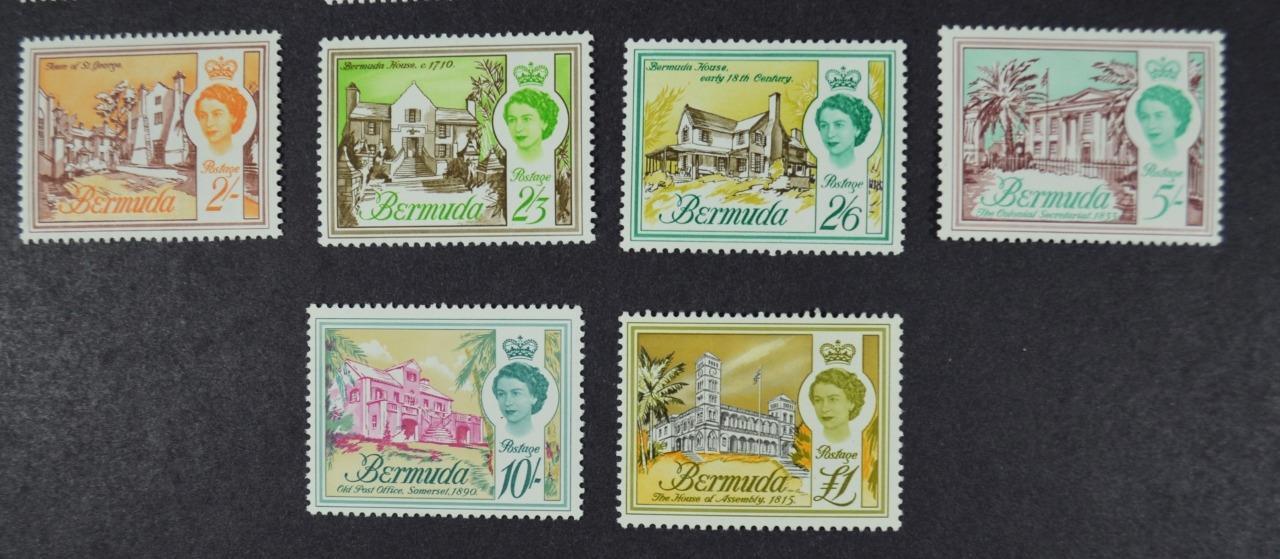 BERMUDA STAMPS 1962 SET 18 H/M (C47) eBay