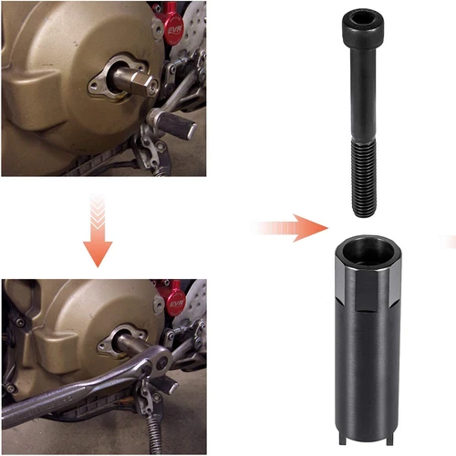 Crank Shaft Turning Tool For 1990-20 Ducati 1098 1198 1199 1299 848 Hypermotard - Foto 13 di 13