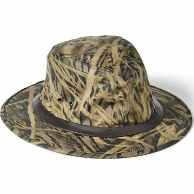 NEW FILSON TIN CLOTH PACKER HAT SHADOW GRASS CAMO MENS S ...