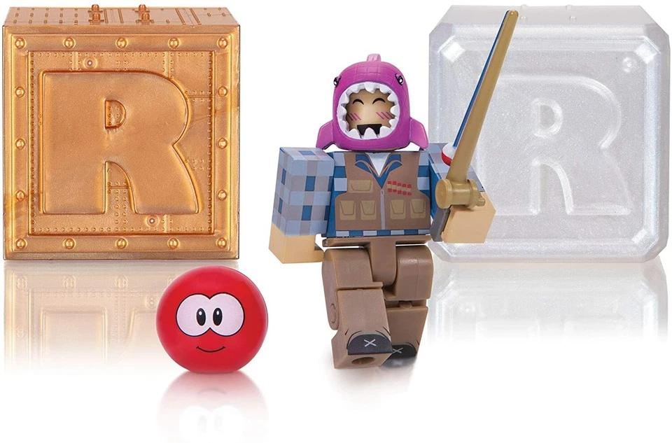 ROBLOX MEEPCITY FISHERMAN Serie 6 8 Caja Misteriosa Figura 3 Código Sombrero PAQUETE Foto 2 de 4