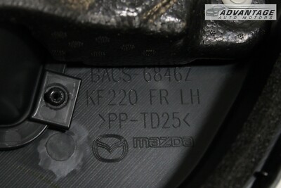 2016-2018 MAZDA 3 FRONT LEFT DRIVER SIDE INTERIOR DOOR PANEL TRIM