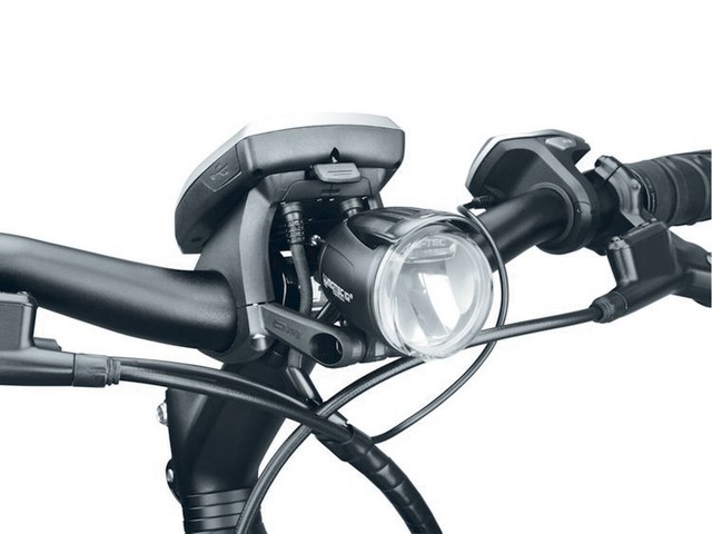 dynamo light handlebar mount