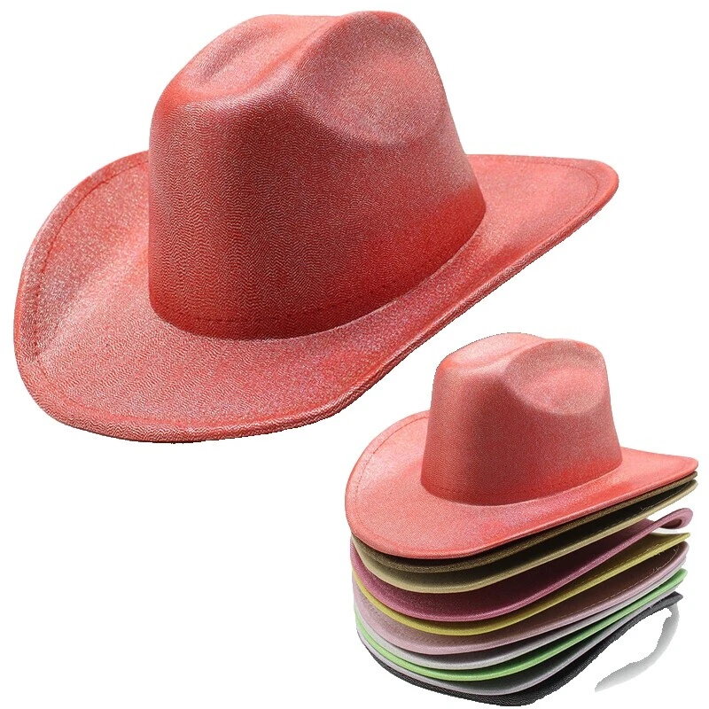 Sombreros de vaquero multicolores para mujer