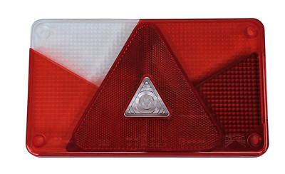 ASPÖCK Lichtscheibe MULTIPOINT V 5 LINKS Ersatzglas Rückleuchten 18-8485-007