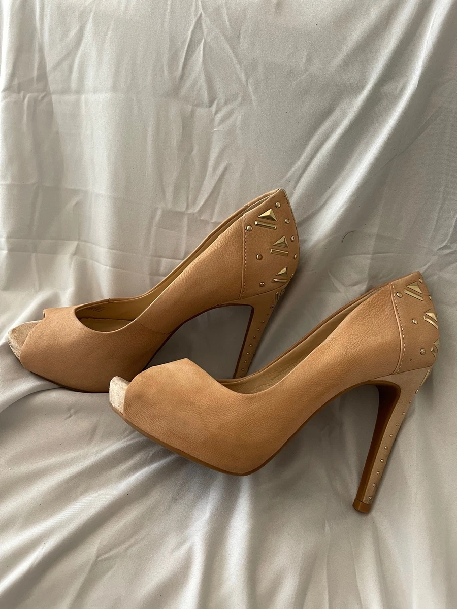 Gianni bini store tan heels