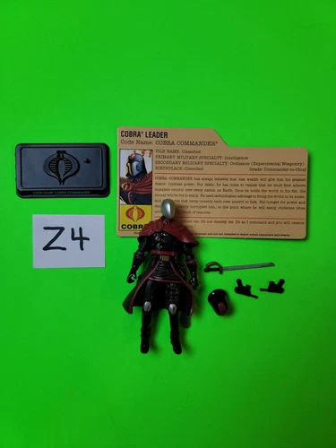Cobra Commander Resolute Set V42 G.I. JOE COBRA 25th LOOSE Complete Z4