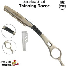Hair Thinning Razor Hairdressing Layer Shaper Feather Styling Cutting RAZOR Comb