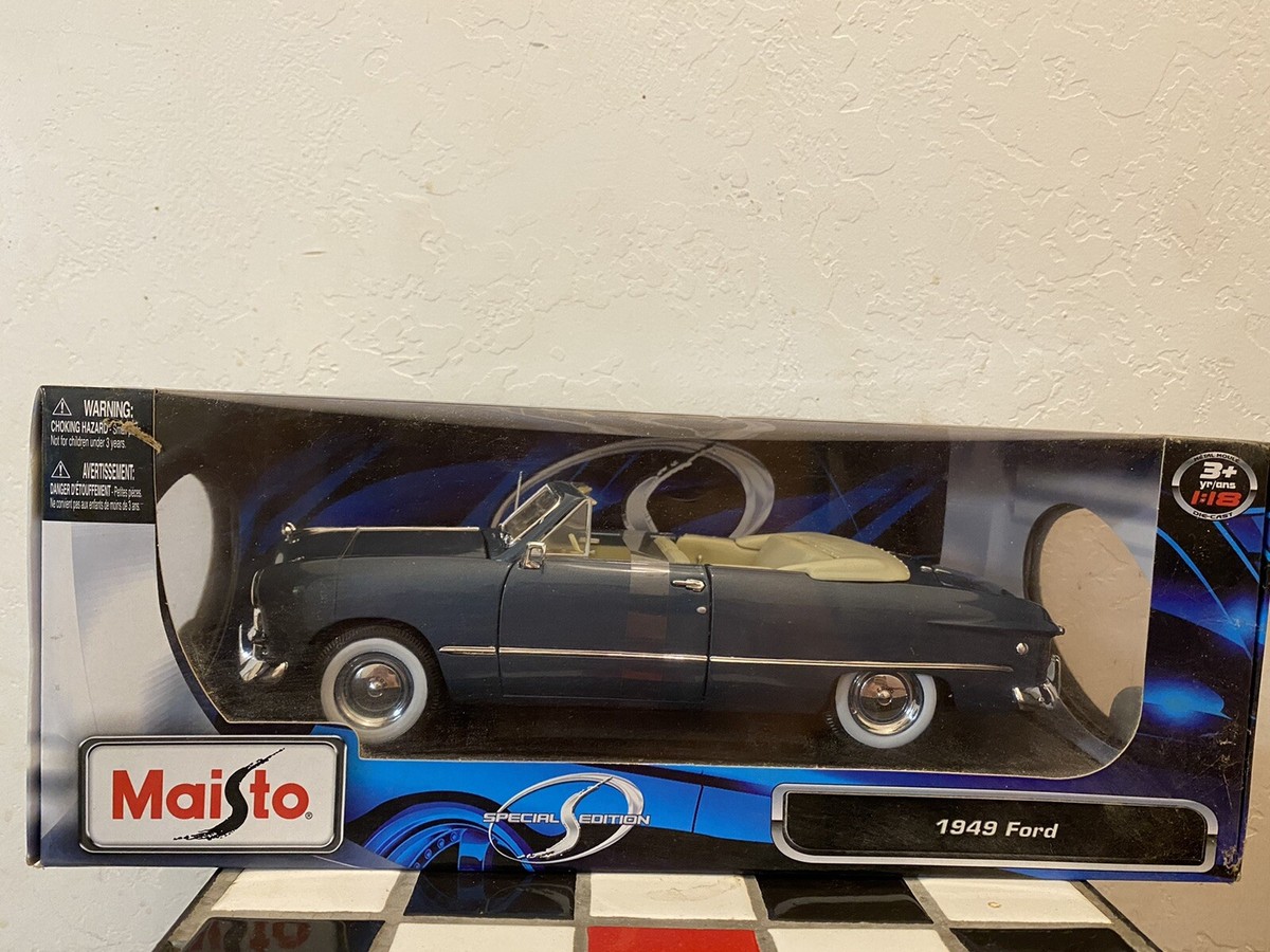 Maisto 1:18 Scale Special Edition Diecast Model - 1949 Ford (Gray 