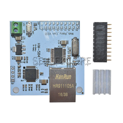 ENC28J60 16 bit Network Controller Module for 16Bit Relay Modul Neu - Afbeelding 1 van 6
