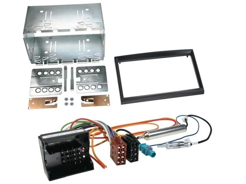 JVC Bluetooth 2DIN DAB+ Autoradio für Peugeot 207 ab 2005 schwarz ohne Canbus - Bild 2 von 4