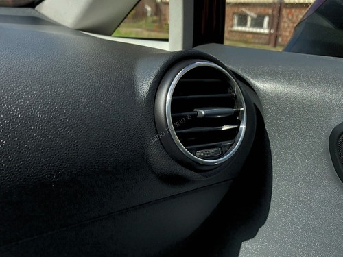 For Seat Altea XL 2004-2015 Polished aluminum rings for dashboard air vents - Picture 8 of 11