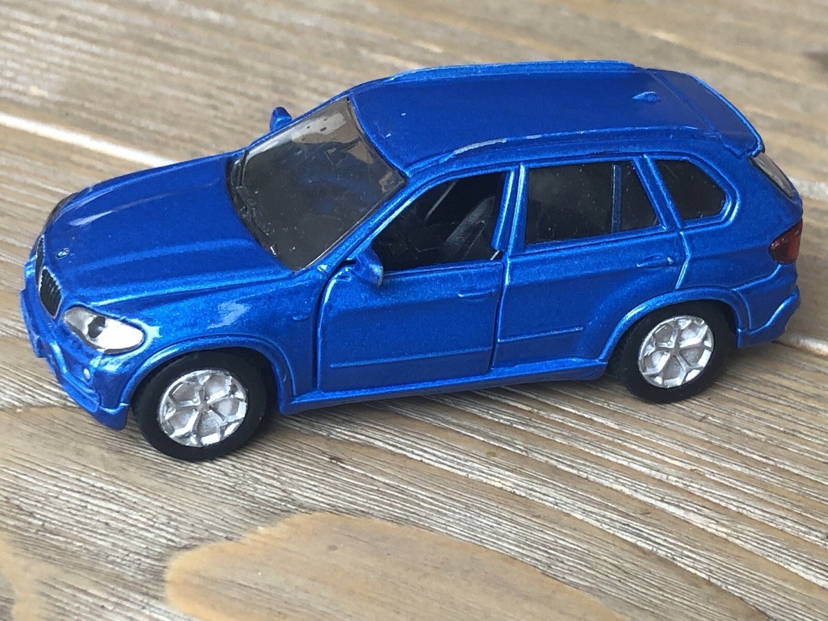 Siku 1432 BMW X5 4.8i 1:55 Diecast Met Blue Opening Doors VGC | eBay