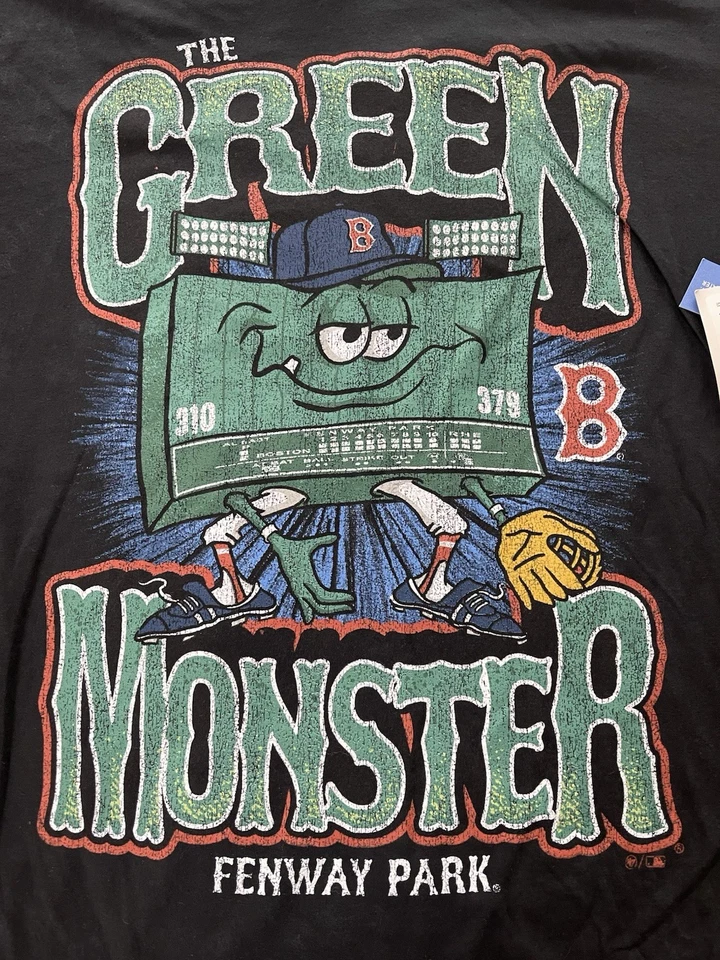 '47 Marca - Fenway Park - El Monstruo Verde - Medias Rojas de Boston - Camiseta Mediana Foto 2 de 4