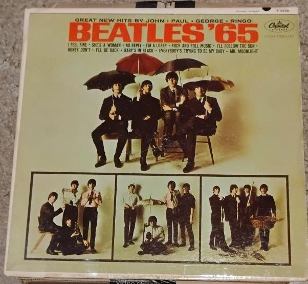 BEATLES 65 LP 11 GREAT SONGS TESTED RECORD WITH NEW SLEEVE