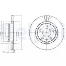 Disque de frein Volkswagen EOS