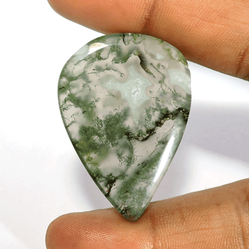 66.70Cts Natural Garden Quartz Oval Shape Cabochon Loose Gemstone - Picture 2 of 2
