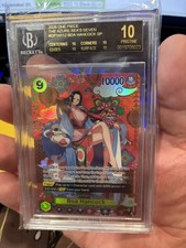 x1 BOA HANCOCK SP OP14-112 BGS BLACK LABEL PRISTINE 10 ONE PIECE 