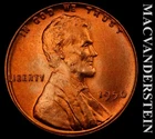 1950 Lincoln Wheat Cent- Red- Choice Gem Brilliant Uncirculated- Luster #K286