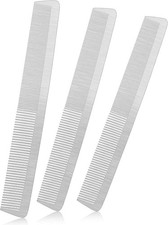 Patelai 3 Pcs Stainless Steel Metal Comb for Men, Fine Cutting Small