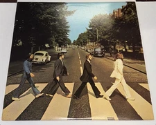 BEATLES Abbey Road Original 1969 1st Press LP Drainpipe Cover Her Majesty Vinyl