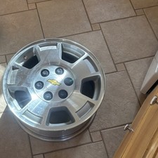 Chevrolet Machined Silver Tahoe Avalanche 1500 OEM Wheel 17” 2007-2010 Rim 5295