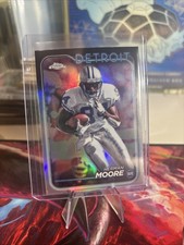 Herman Moore 2024 Topps Chrome Silver Refractor #69 Detroit Lions. Free Shipping