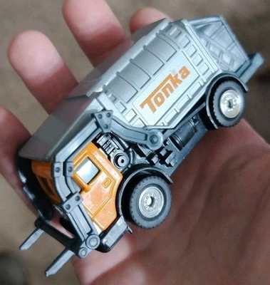 #ad 2012 Tonka Hasbro Funrise Front load Garbage Truck 4quot; $12.99