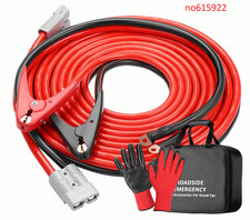 Heavy Duty Jumper Cables 1 Gauge 1000amp 20 Feet Booster Battery Cables