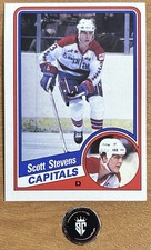 Scott Stevens 1984-85 Topps Hockey Base Set #149 Washington Capitals