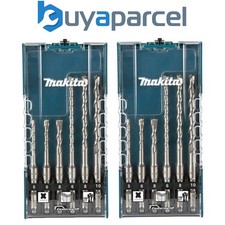 Makita Carbide Tip SDS Plus 12 Piece Drill Bit Set - 5 6 8mm - 110 160mm Long