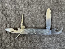 Vintage Camillus U.S. Army Multi-Blade Folding Knife 1981 ***Damage***