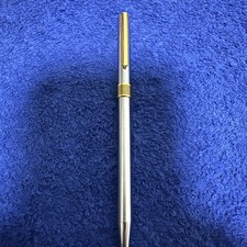Vintage Aurora Marco Polo Silver Ballpoint Pen