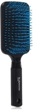Scalpmaster Hair Extension Cushion Paddle Brush 10 Inch (Pack of 1), Black 