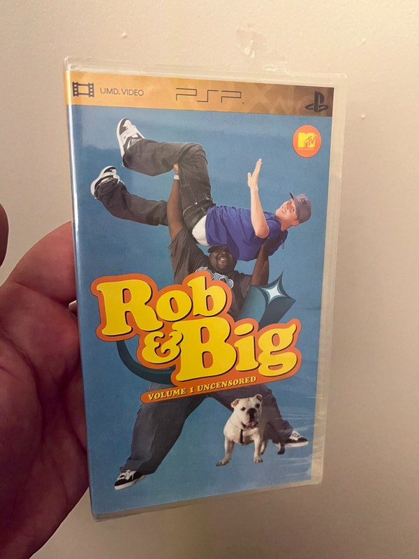 Rob and Big Volume 1:  Uncensored PSP SEALED (damaged seal)
