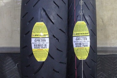 SUZUKI GSX1300R HAYABUSA DUNLOP SPORTMAX GPR300 TWO TIRE SET 120