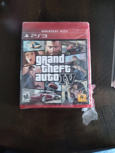 NEW & SEALED Grand Theft Auto IV (GTA 4) PS3 - Rockstar Games