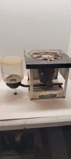 Antique Boss Huenefeld Brass Valve 1-Burner Tabletop Kerosene Stove USA 