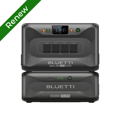 #ad #ad BLUETTI Apex 300B300K 5529.6Wh Portable Power Station Generator for Home Backup $399.00