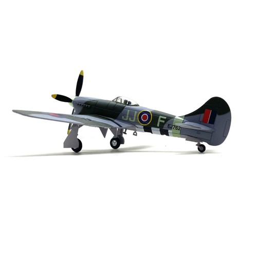 WWII Hawker Tempest Mk.V Royal Air Force Fighter Diecast Model 1:72 Scale Alloy - Foto 15 di 20