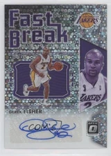 2021-22 Panini Donruss Optic Fast Break Signatures Derek Fisher #FB-DFS Auto