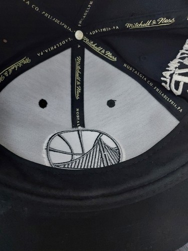 Mitchell & Ness 2017 MVP Kevin Durant Golden State Warroirs Hat Snapback Black - Picture 21 of 24