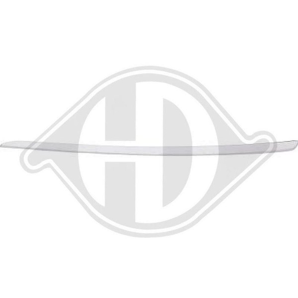 1X Zier /Schutzleiste StoßFäNger Diederichs 1685163 FüR Mercedes Benz Vorne Link-image