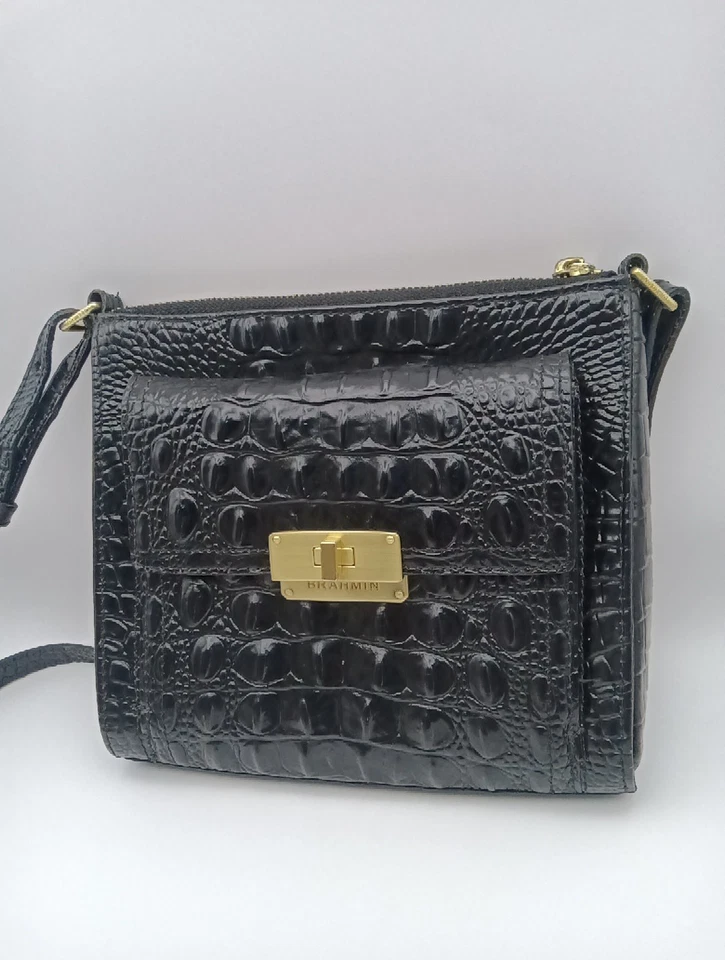 bandolera brahmin negra Foto 2 de 4