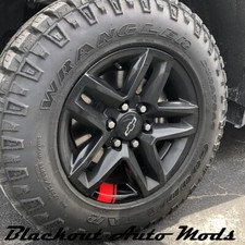 Wheel Stripes Hash Marks V2 - Thin Fits Chevy Truck Redline Rim Stickers Decal
