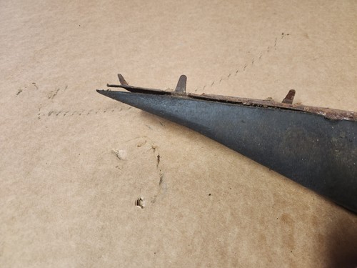 1956 Chevrolet Belair Metal Interior Door Arm Rest Base Driver Side Used OEM - Picture 7 of 15