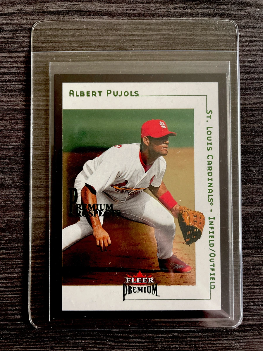 1886/1999】 Albert Pujols 2001 Fleer Premium Premium Prospects